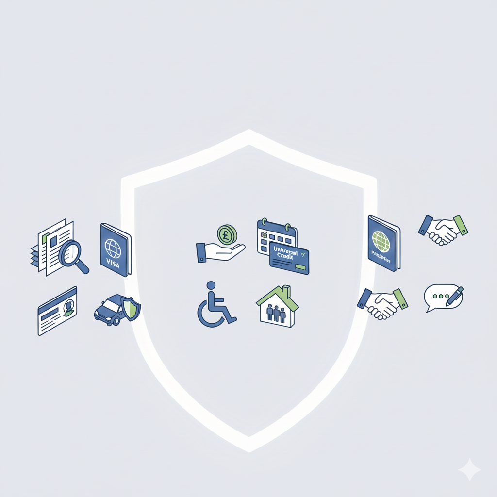 Sosyal Yardım , Göçmenlik & Resmi Evrak Desteği